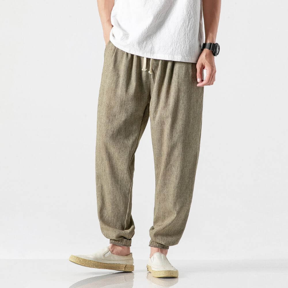 Men's Lightweight Trousers – Comfortable Fit for Summer