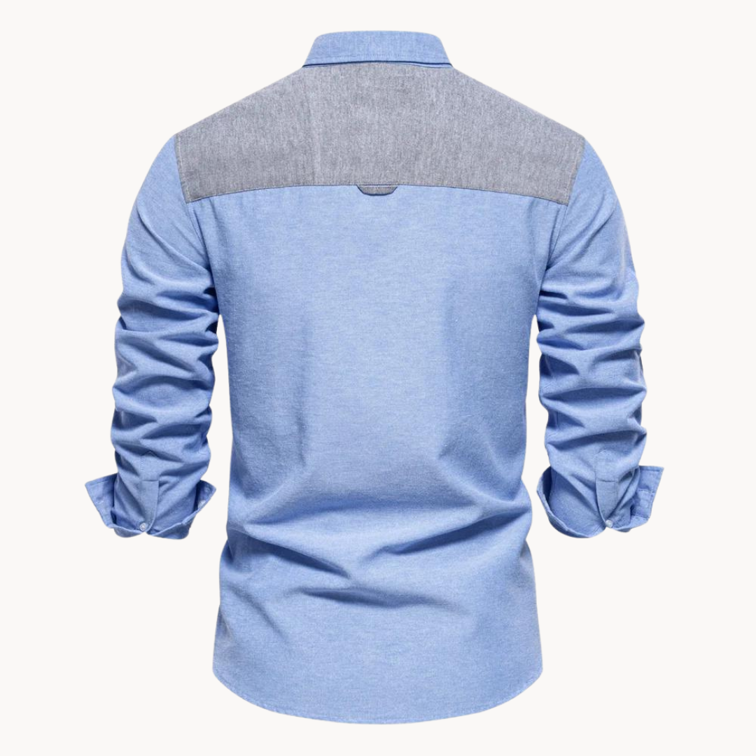 Men's Oxford Shirt for Active Lifestyle and All-Day Comfort