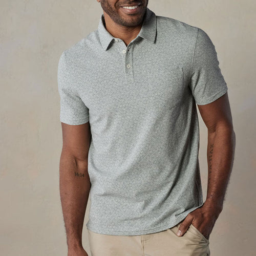 Men's Polo Shirt – Short Sleeve with Chest Pocket
