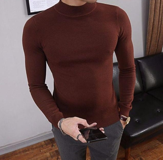 Men's Slim Fit Knit Sweater