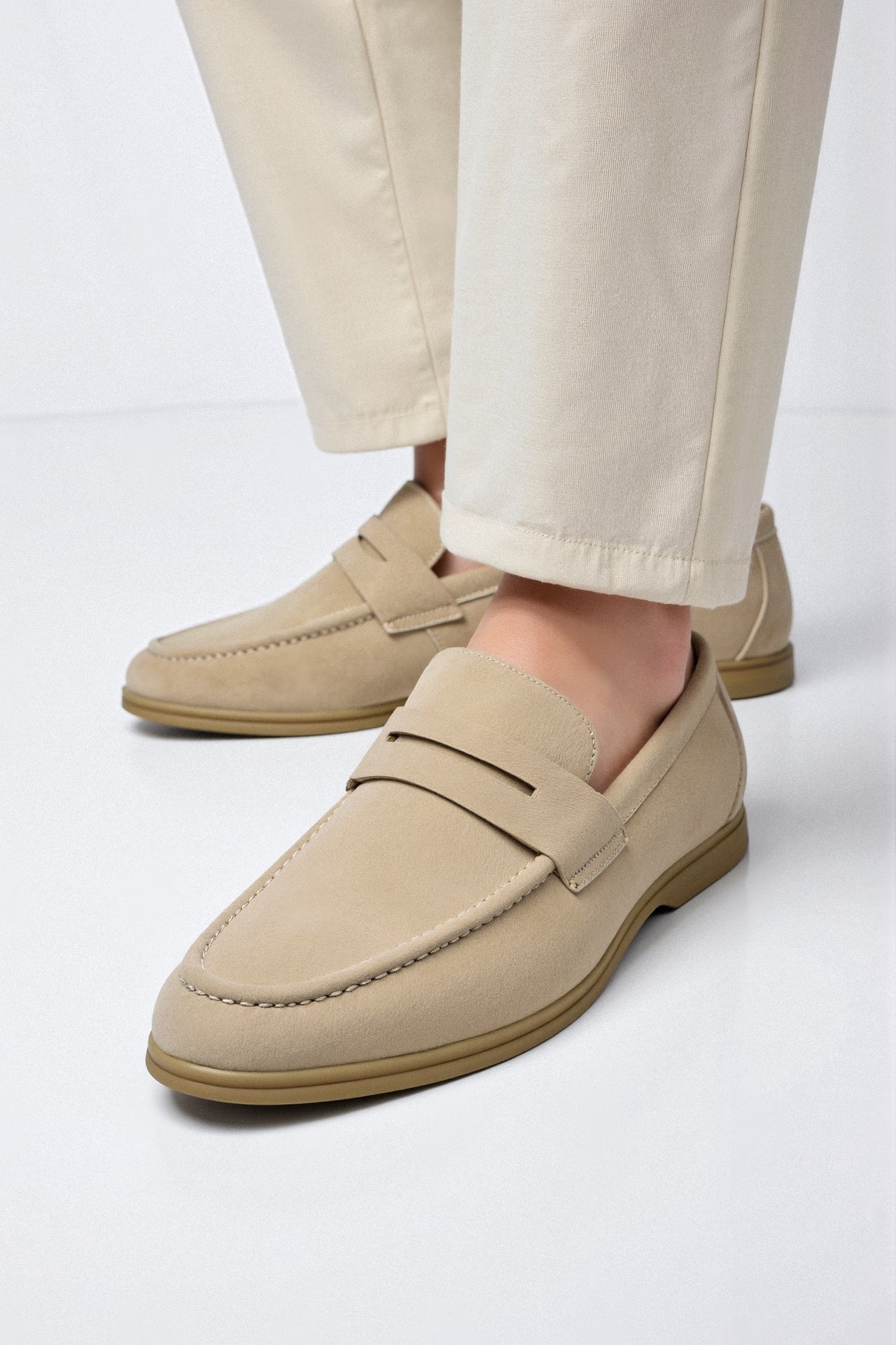 Men's Slip-On Loafers - Comfortable Loafer Shoes for Everyday Wear