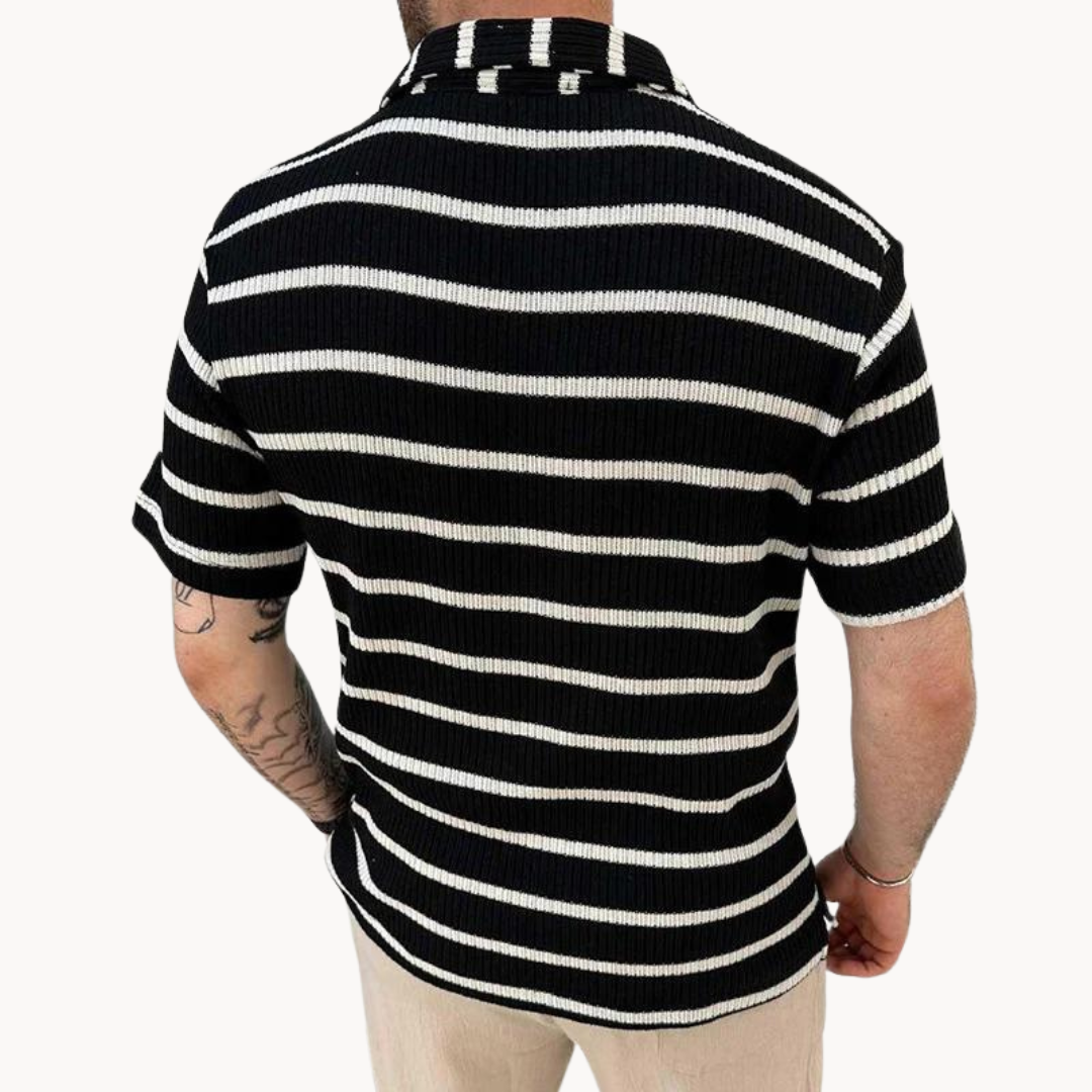 Men's Stripe Polo Shirt - Stylish Polos for Men