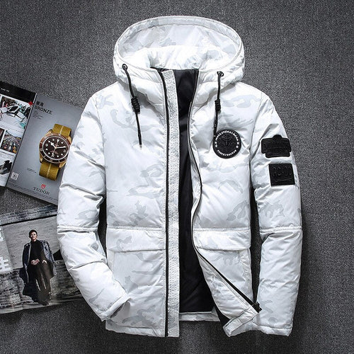 Men's Camouflage Winter Jacket