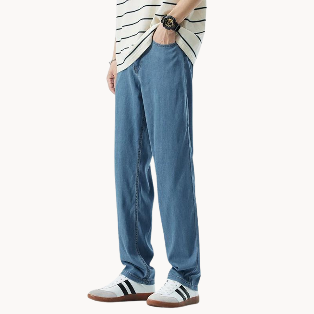 Men's Lightweight Straight Leg Trousers