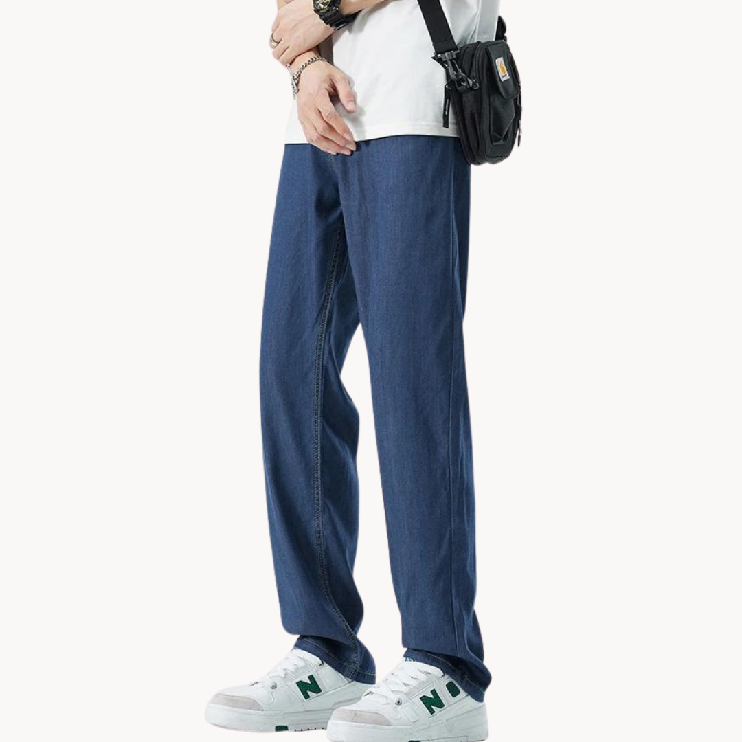 Men's Lightweight Straight Leg Trousers