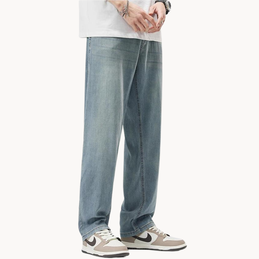 Men's Lightweight Straight Leg Trousers