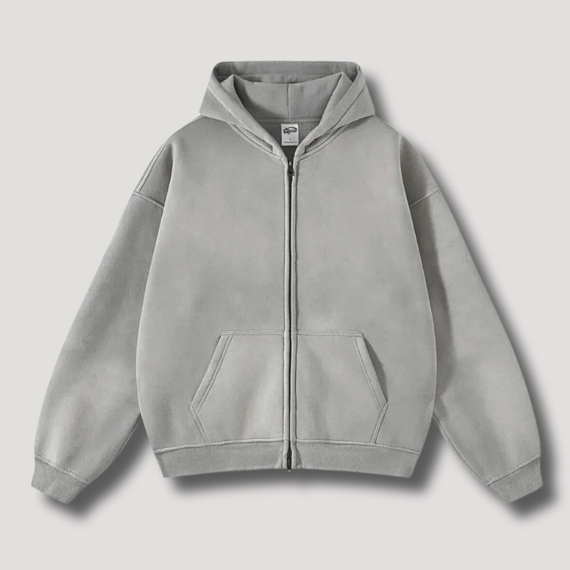 Women's Oversized Hoodie with Zipper for Ultimate Comfort