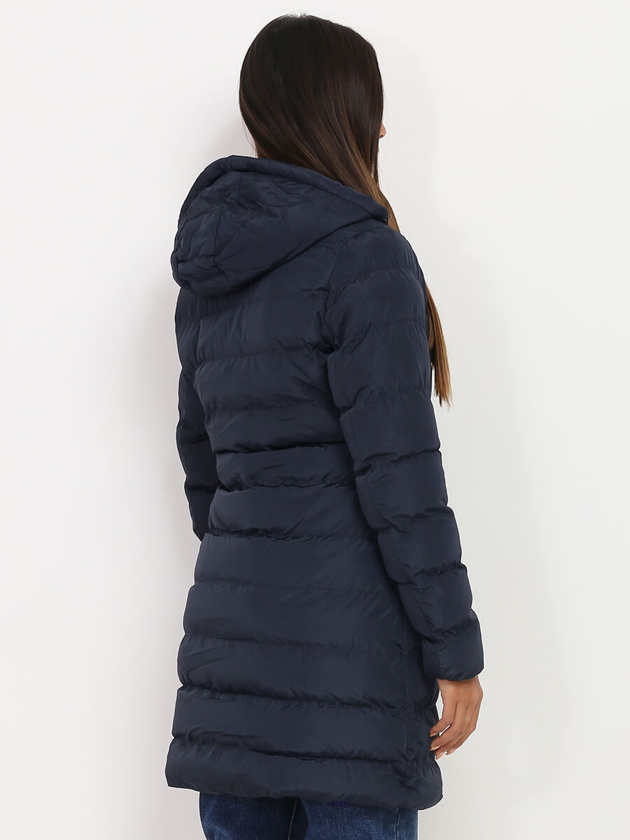 Women's Padded Winter Coat with Hood