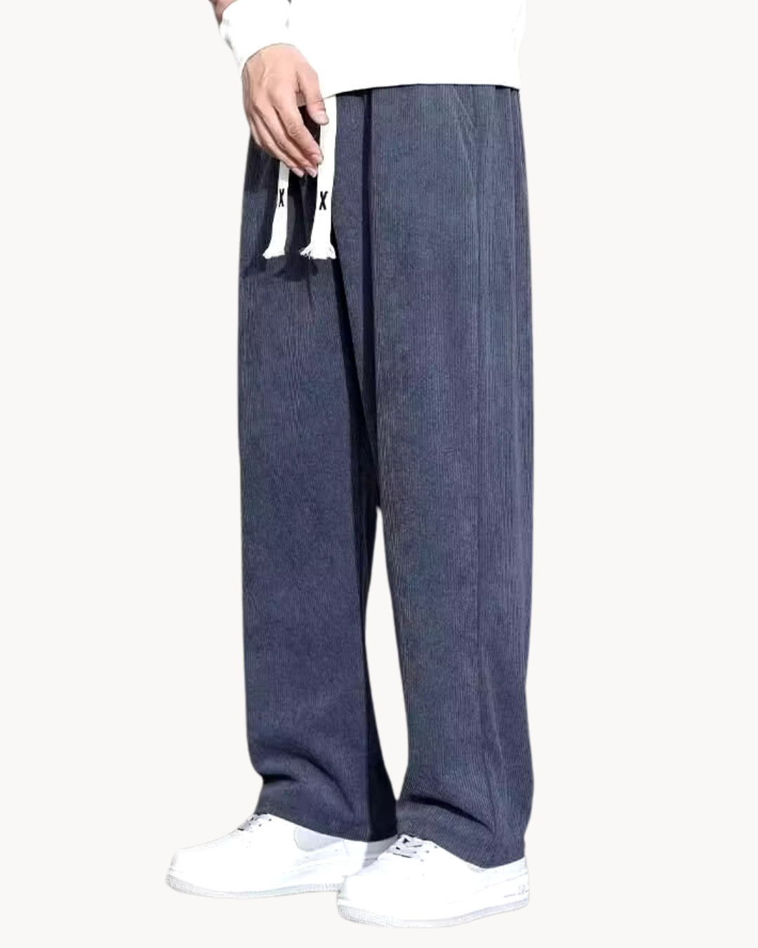 Men's Relaxed Straight Leg Trousers