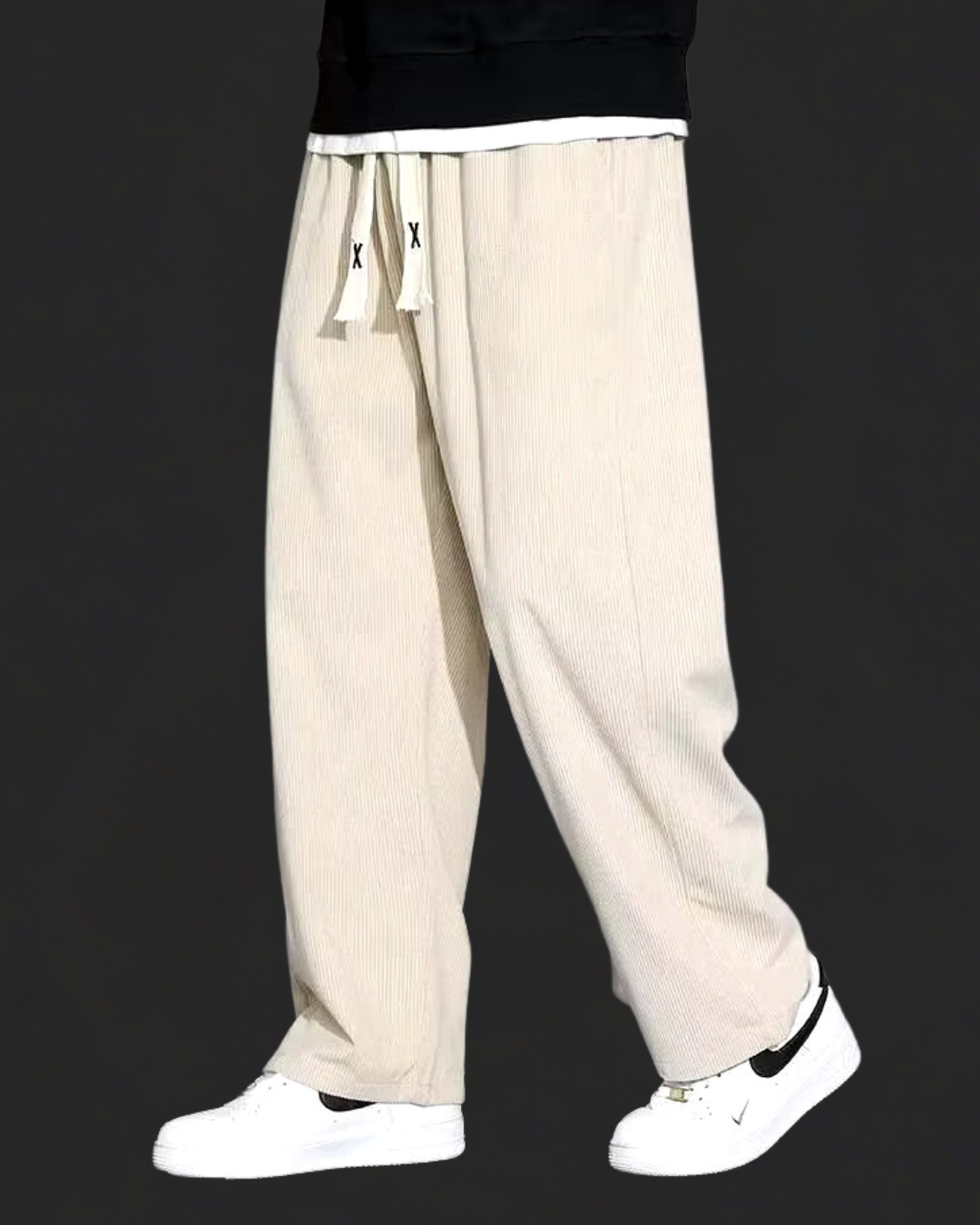 Men's Relaxed Straight Leg Trousers