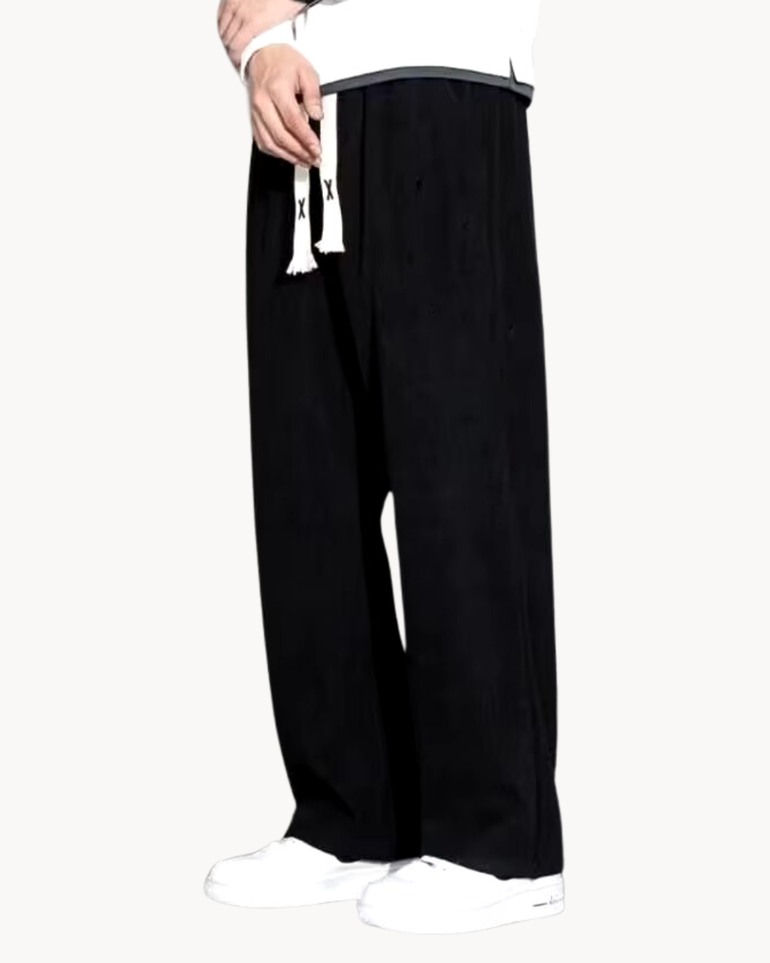 Men's Relaxed Straight Leg Trousers