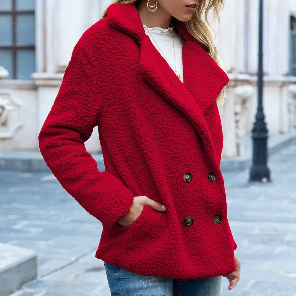 Women’s Teddy Coat for Winter