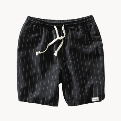 Men's Casual Beach Shorts with Drawstring Waist and Relaxed Fit