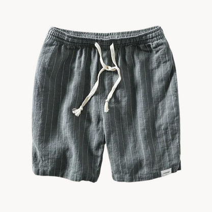 Men's Casual Beach Shorts with Drawstring Waist and Relaxed Fit