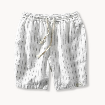 Men's Casual Beach Shorts with Drawstring Waist and Relaxed Fit