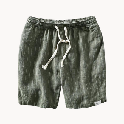 Men's Casual Beach Shorts with Drawstring Waist and Relaxed Fit