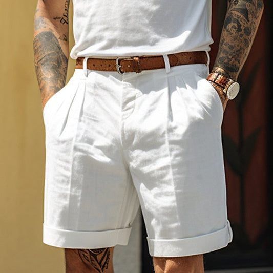 Men's Linen Shorts – Lightweight Casual Summer Wear