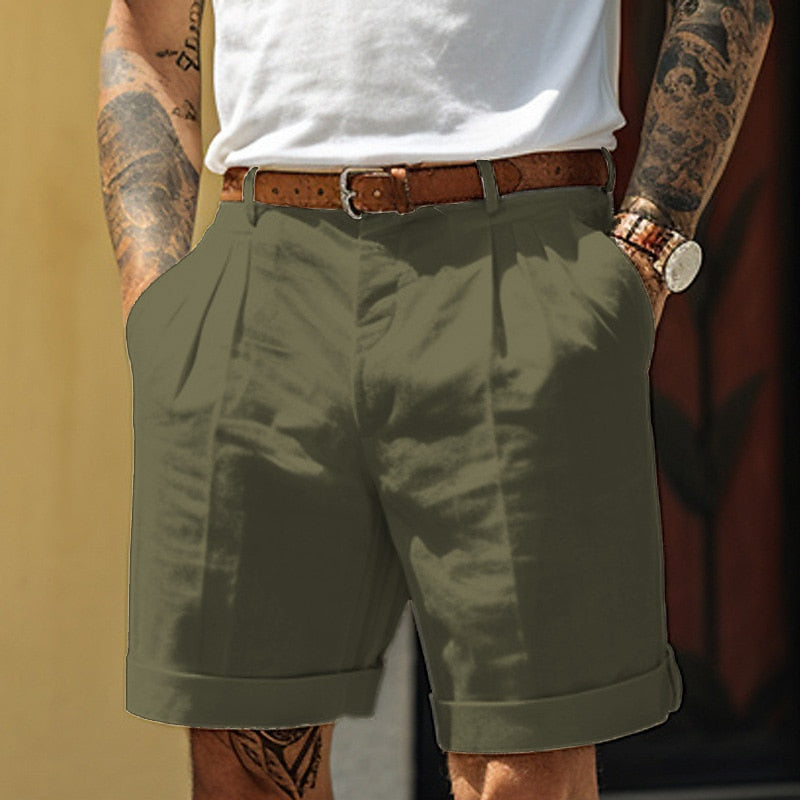 Men's Linen Shorts – Lightweight Casual Summer Wear