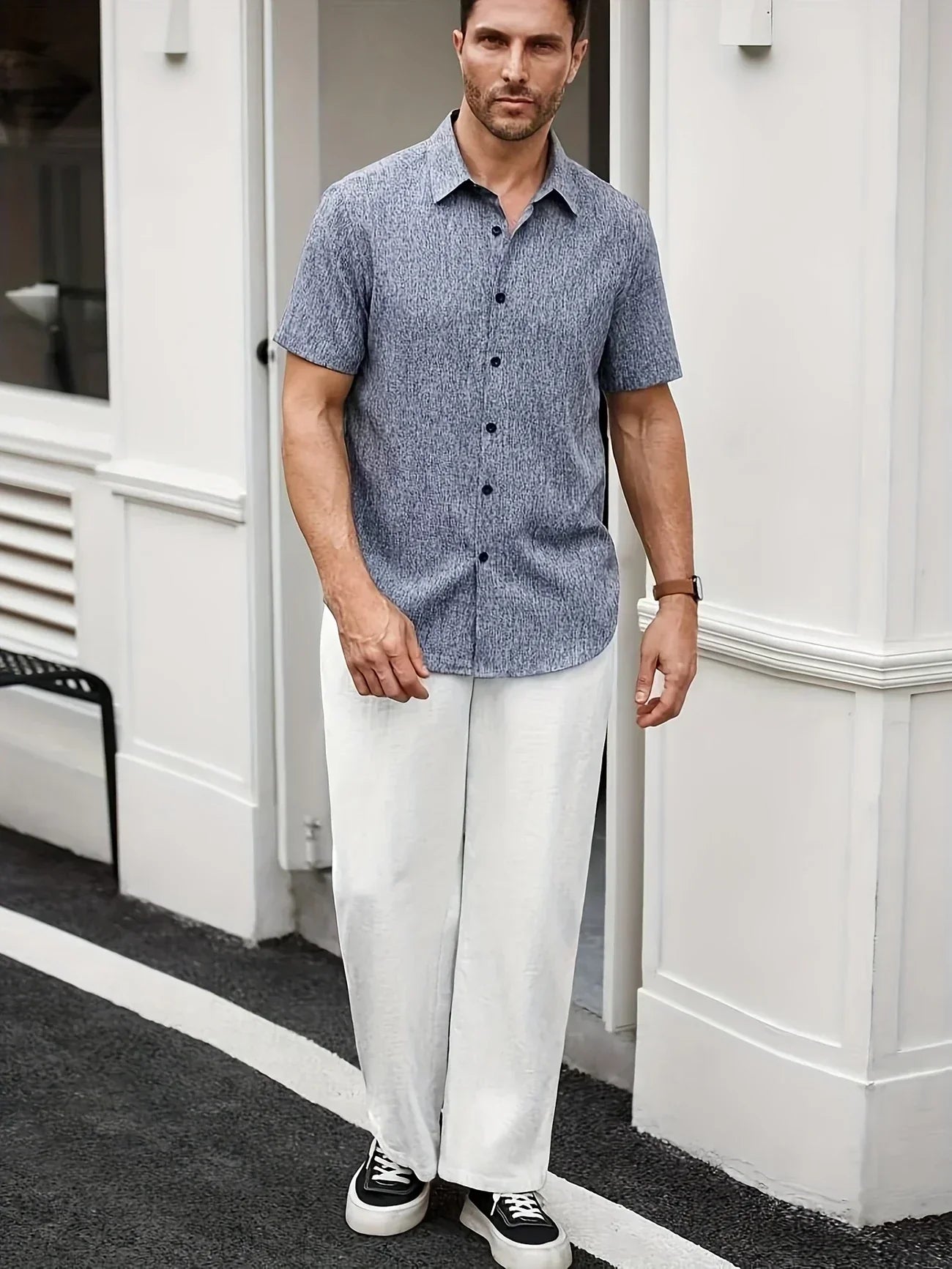 Men's Casual Stylish Shirt with Tailored Fit