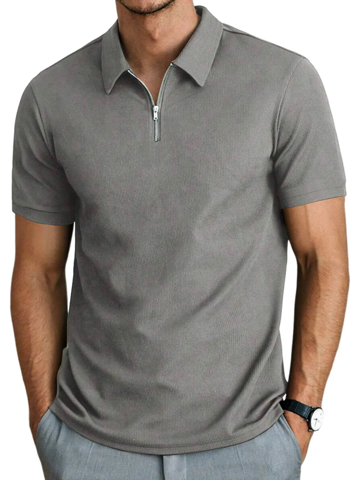 Men's Polo Shirt – Summer Lightweight Fit