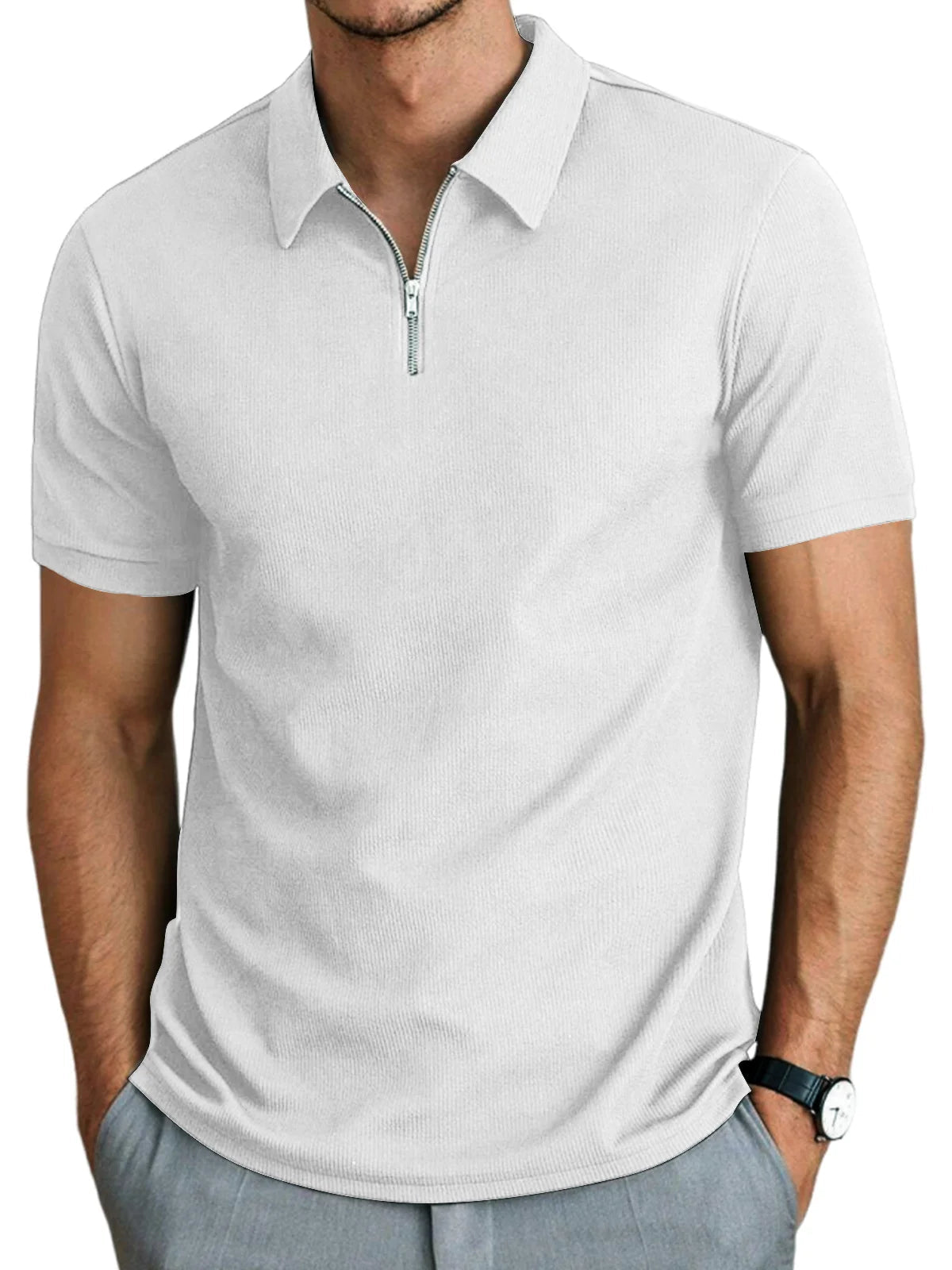 Men's Polo Shirt – Summer Lightweight Fit