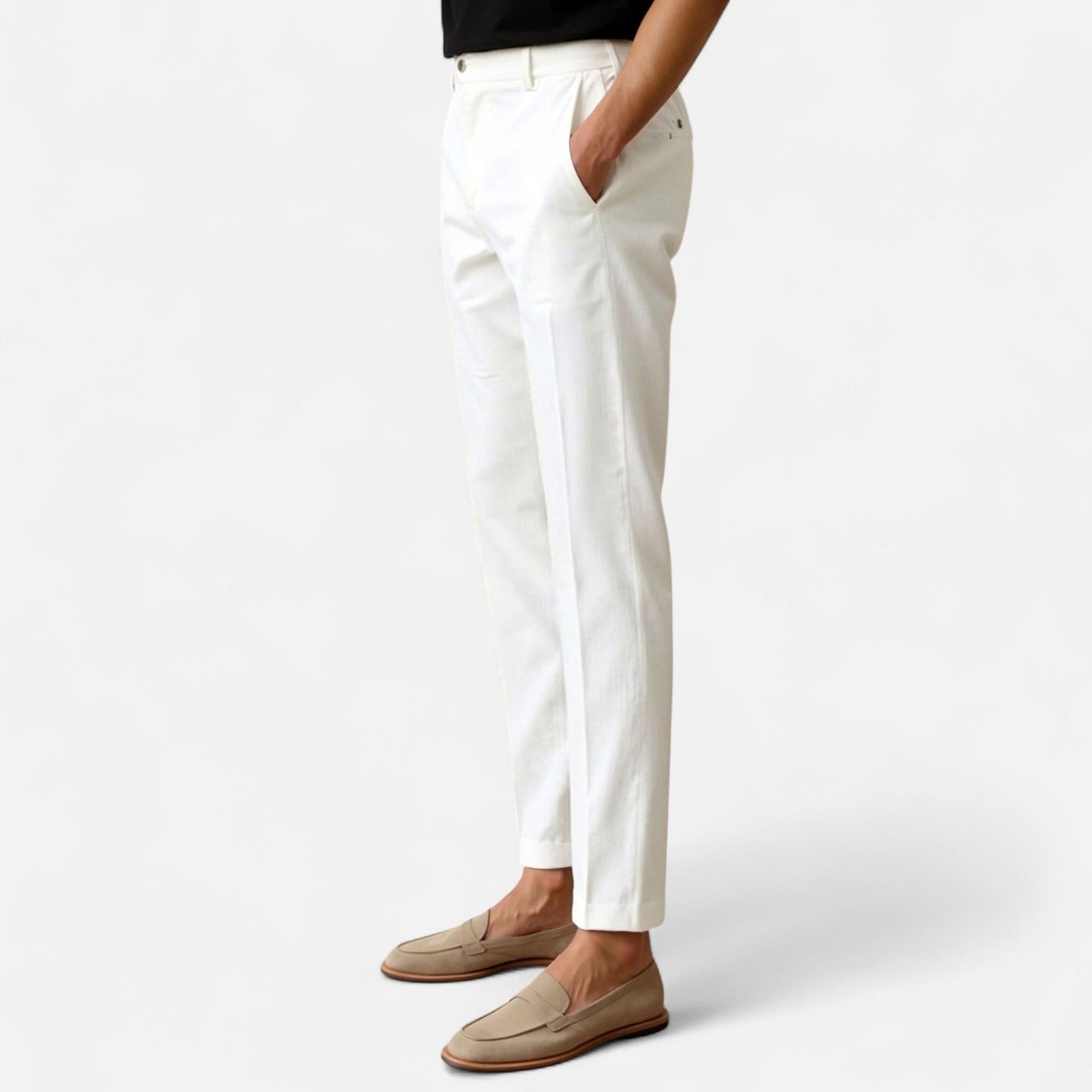 Men's Chino Trousers – Regular Fit Smart Casual
