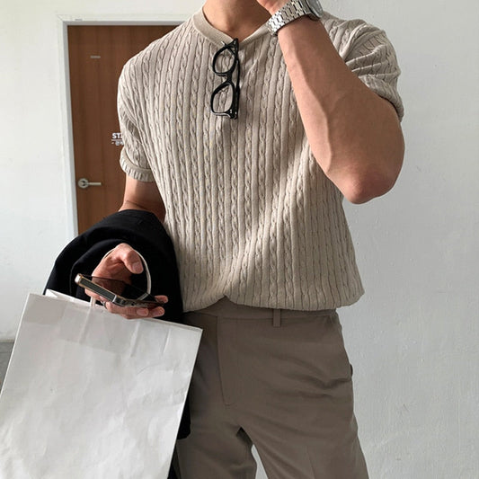 Men's Formal Cotton T-Shirt