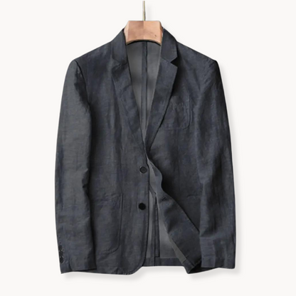 Men's Linen Blazer Jacket for Warm Weather Style