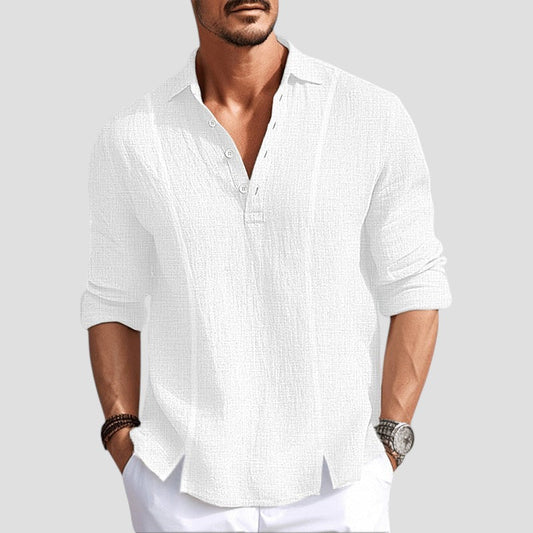 Men's Linen Shirt – Lightweight Fit