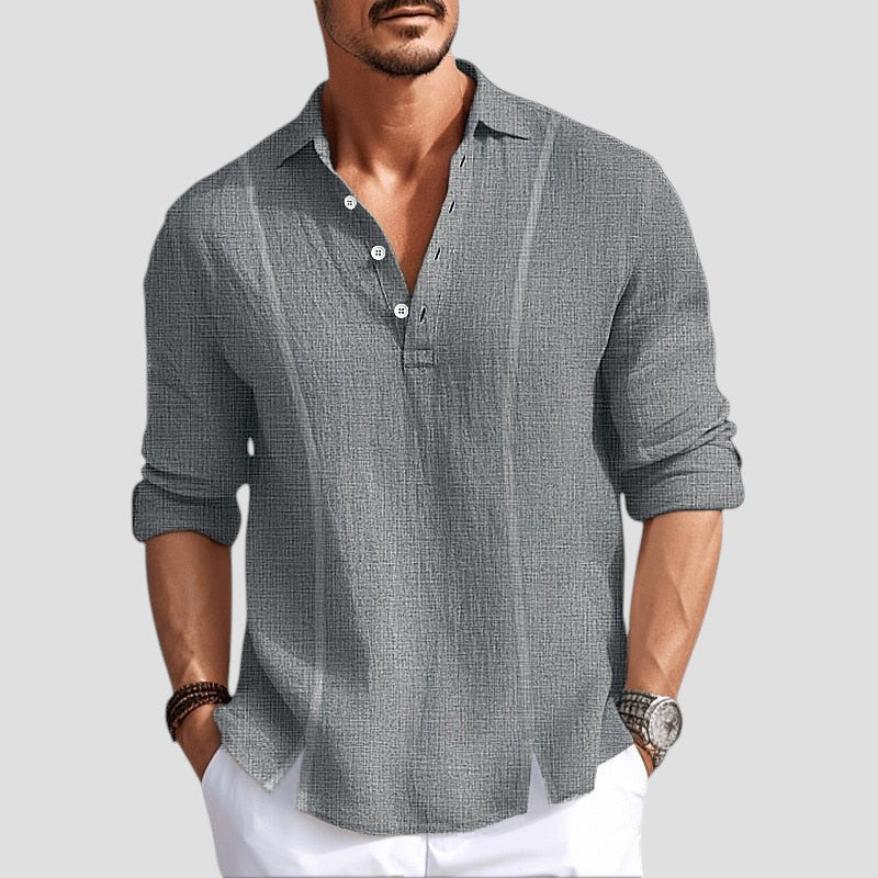 Men's Linen Shirt – Lightweight Fit