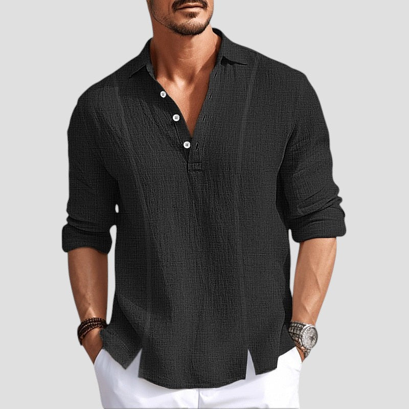 Men's Linen Shirt – Lightweight Fit