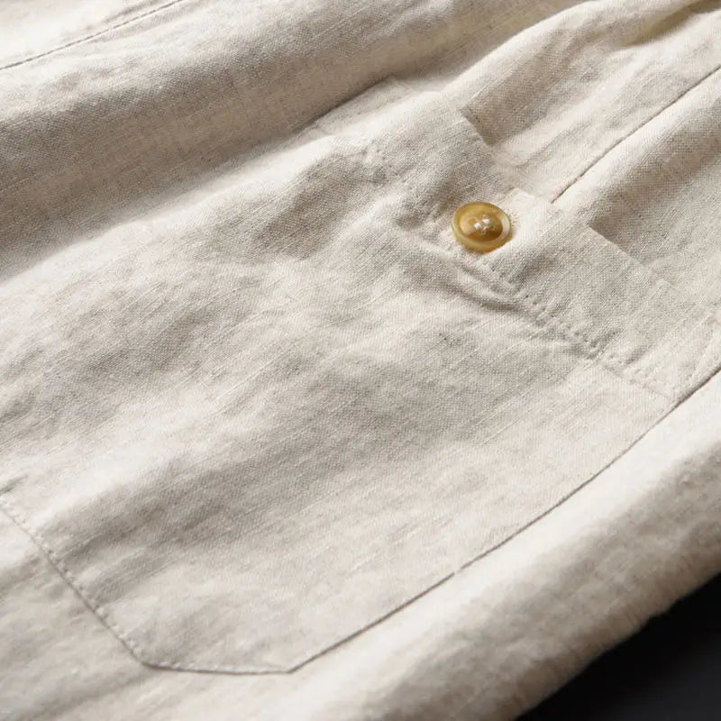 Men's Linen Drawstring Pants for Casual and Semi-Formal Wear