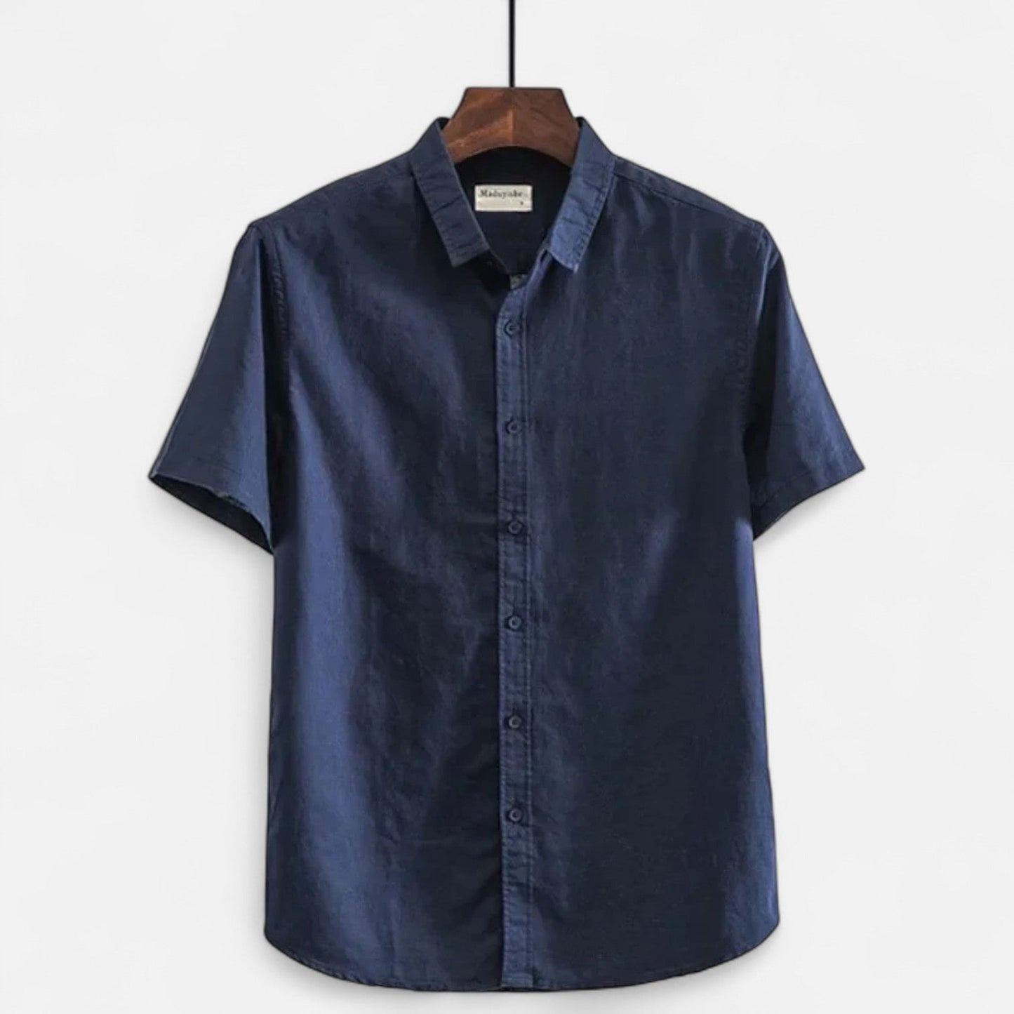 Men's Linen Shirt – Short Sleeve Summer Comfort