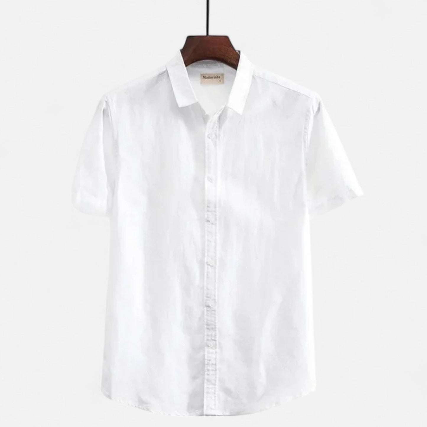 Men's Linen Shirt – Short Sleeve Summer Comfort