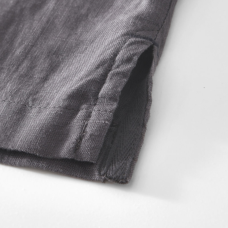 Men's Linen Short Sleeve Shirt