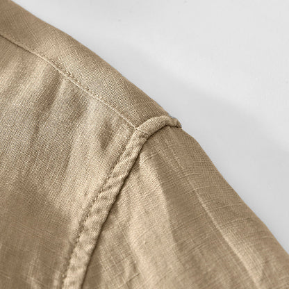 Men's Linen Short Sleeve Shirt