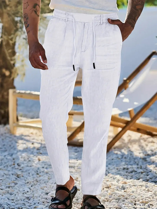 Men's Linen Trousers – Lightweight for Summer