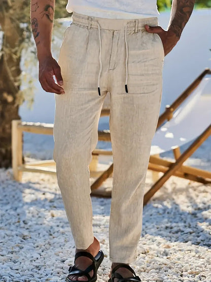 Men's Linen Trousers – Lightweight for Summer