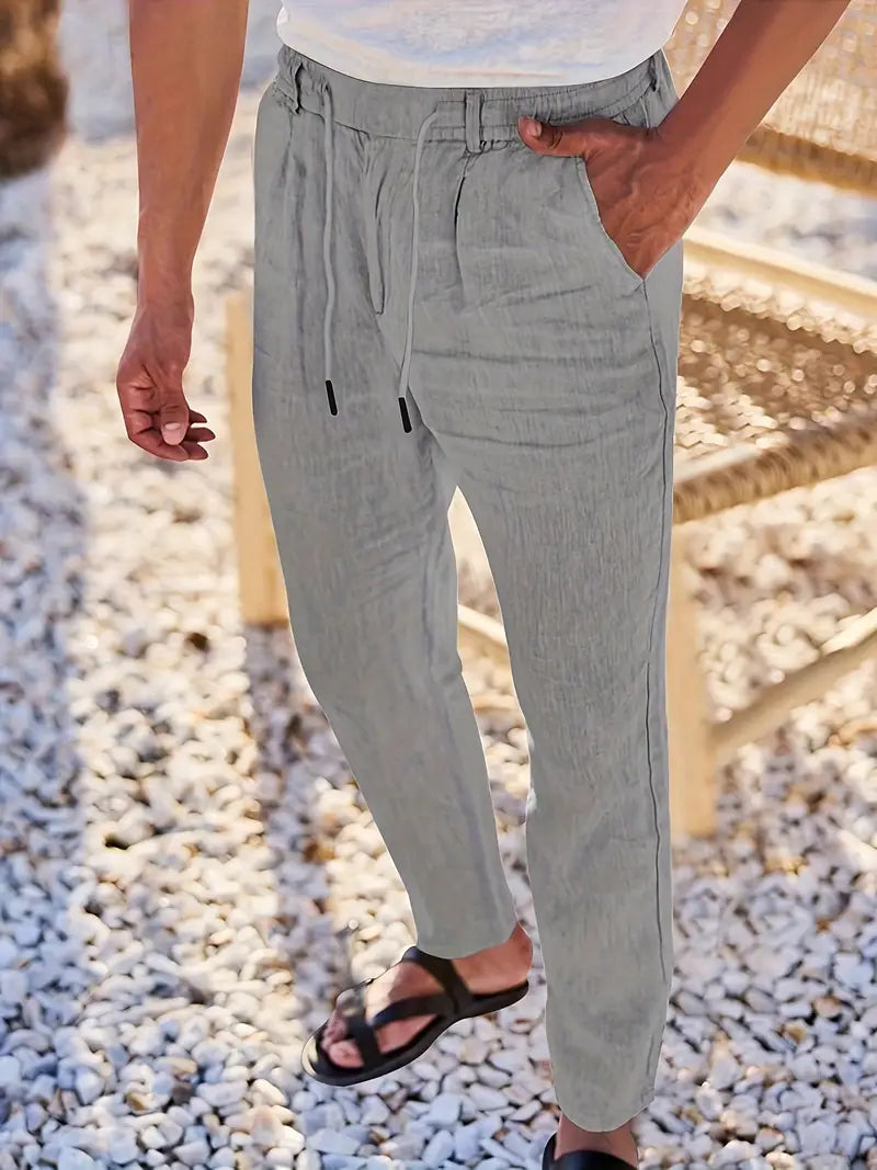 Men's Linen Trousers – Lightweight for Summer