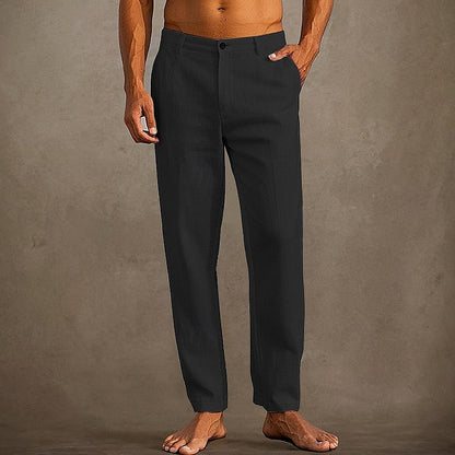 Men's Linen Summer Trousers for Casual Comfort and Style