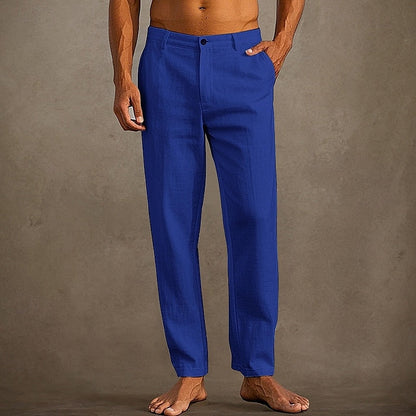 Men's Linen Summer Trousers for Casual Comfort and Style