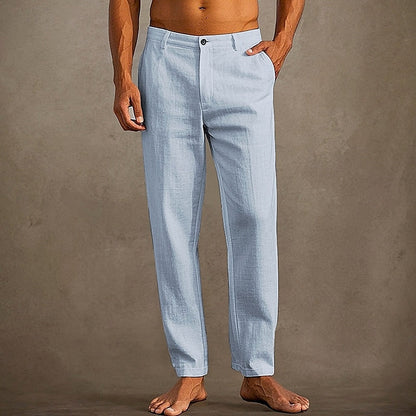 Men's Linen Summer Trousers for Casual Comfort and Style