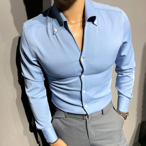 Men's Long Sleeve Cotton Shirt