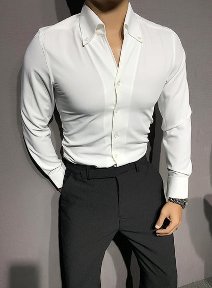 Men's Long Sleeve Cotton Shirt
