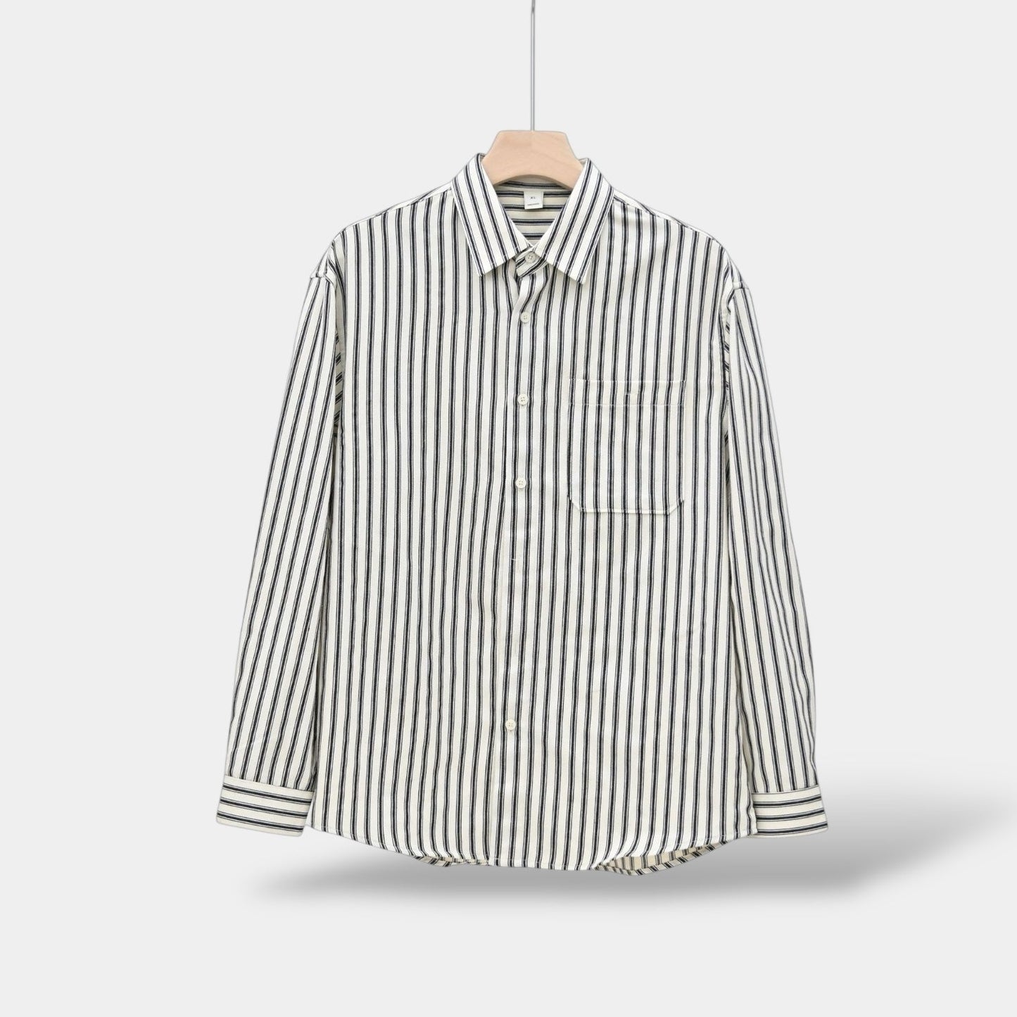 Men's Striped Dress Shirt – Long Sleeve Formal Fit
