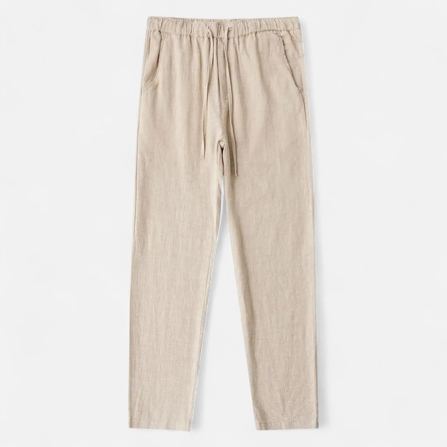 Men's Linen Trousers – Loose Fit Summer Comfort