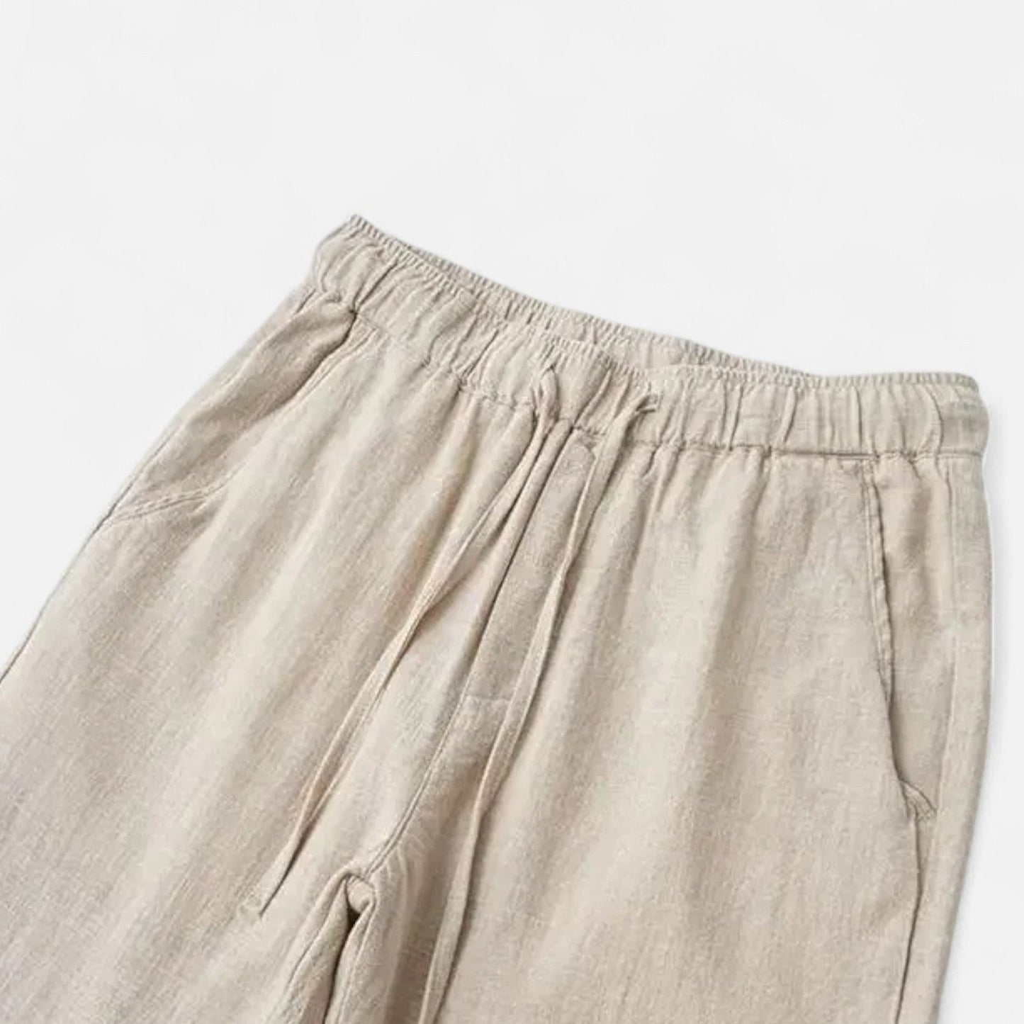Men's Linen Trousers – Loose Fit Summer Comfort