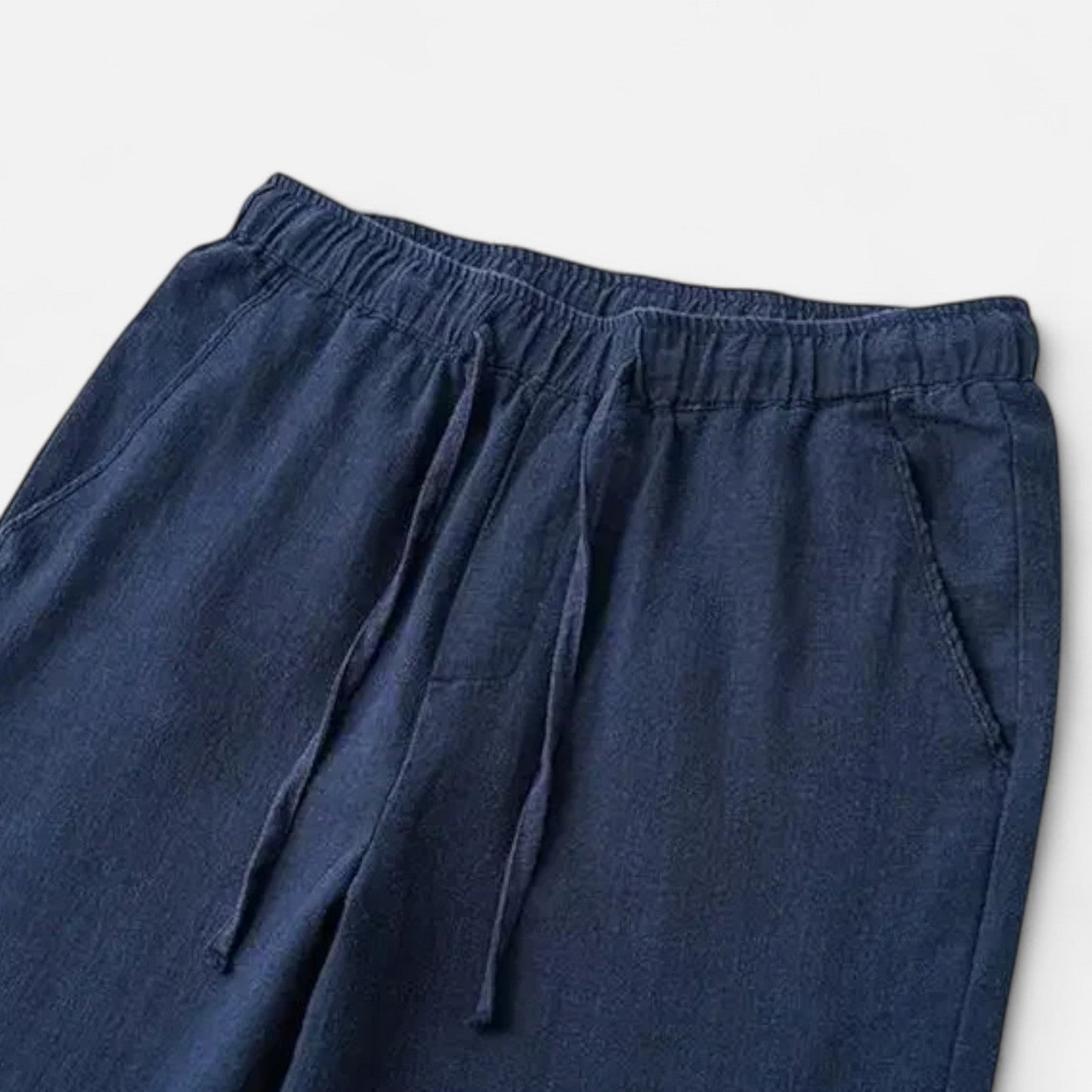 Men's Linen Trousers – Loose Fit Summer Comfort