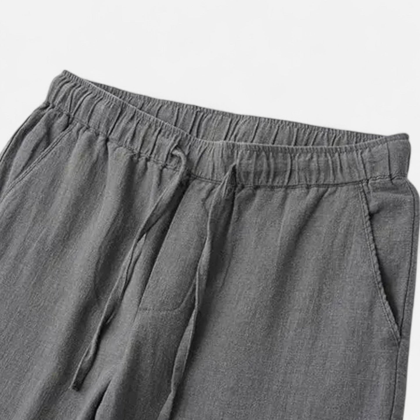 Men's Linen Trousers – Loose Fit Summer Comfort