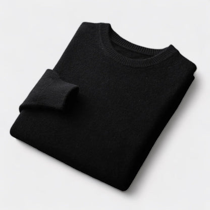 Men's Wool Sweater – Crew Neck Winter Knit